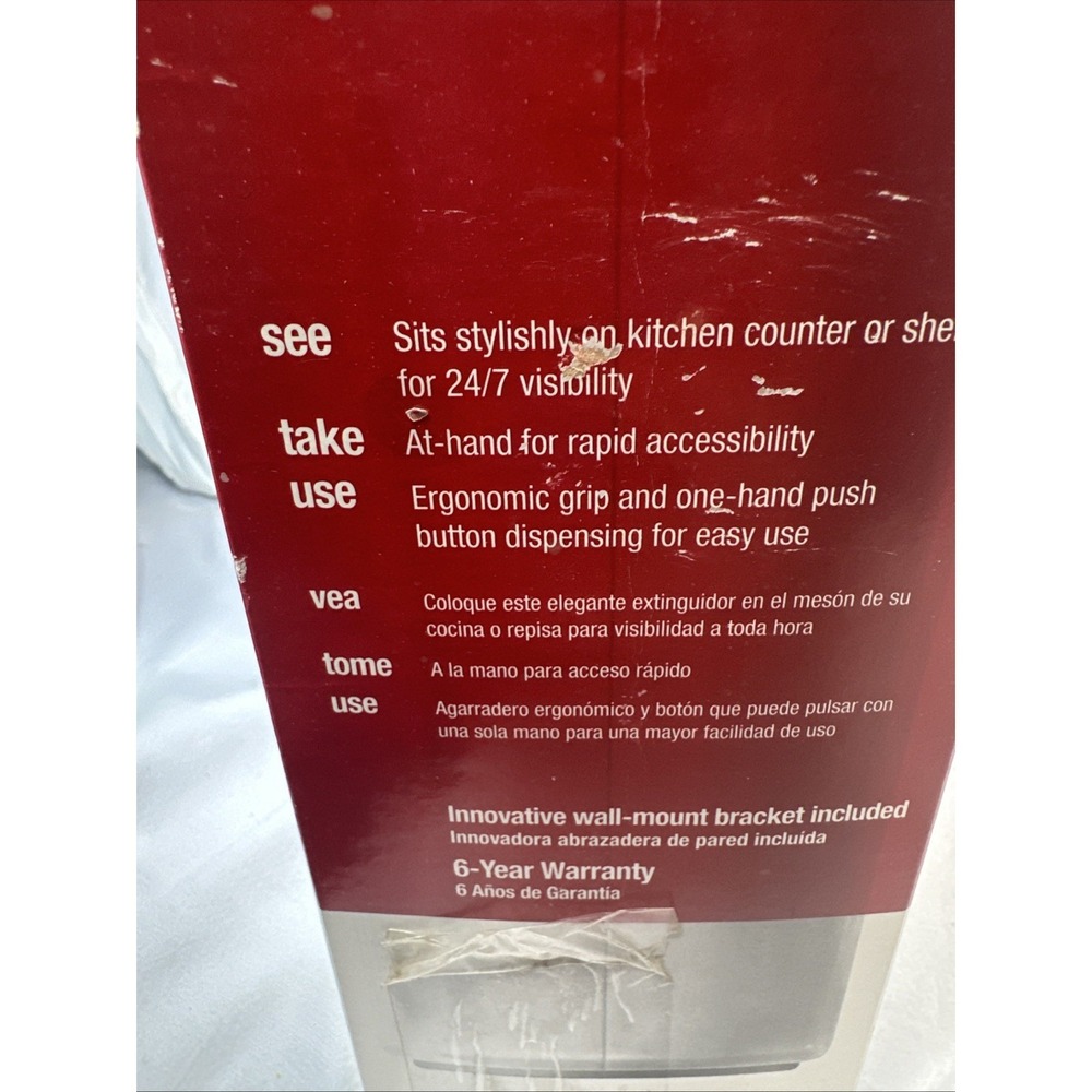 Rare HomeHero Minimalist Kitchen Fire Extinguisher – NIB (New in Box) - Picture 11 of 14